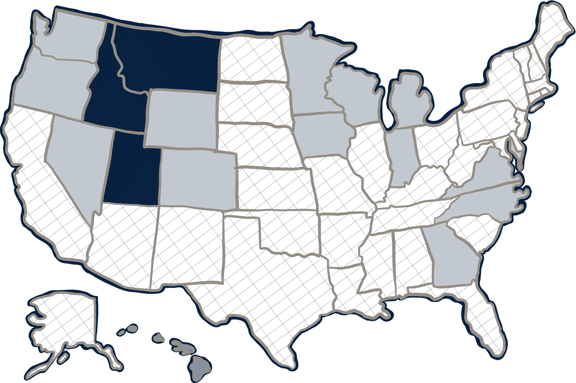 map of available Great Harvest locations